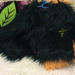 Faux fur jacket
